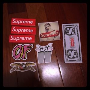 Mini Supreme Sticker Bundle